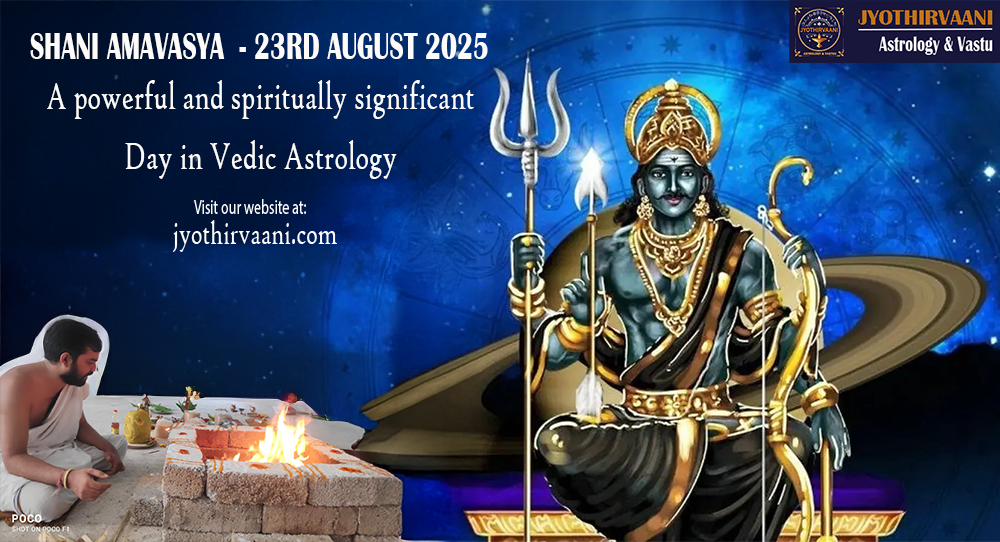 SHANI AMAVASYA  - 23RD AUGUST 2025