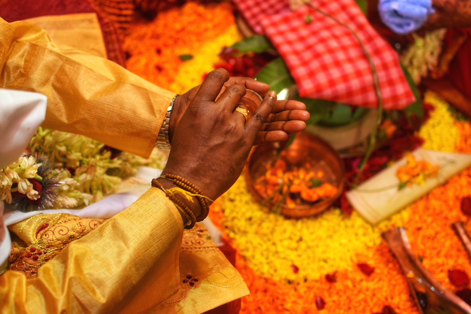 Patta Bastra – The Sacred Attire.... hindu wedding ritual