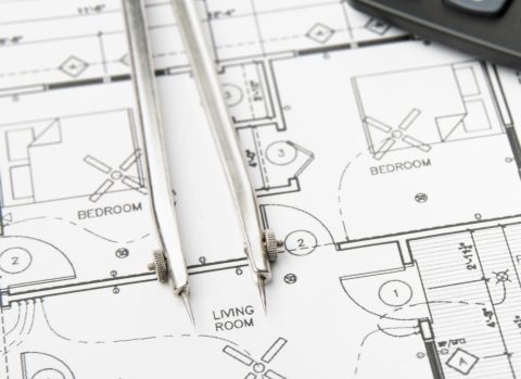Construction planning drawings